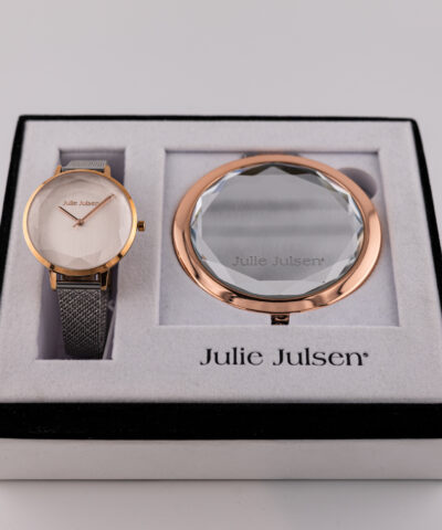 Julie Julsen Beauty Set - Uhr- Rosé Silver